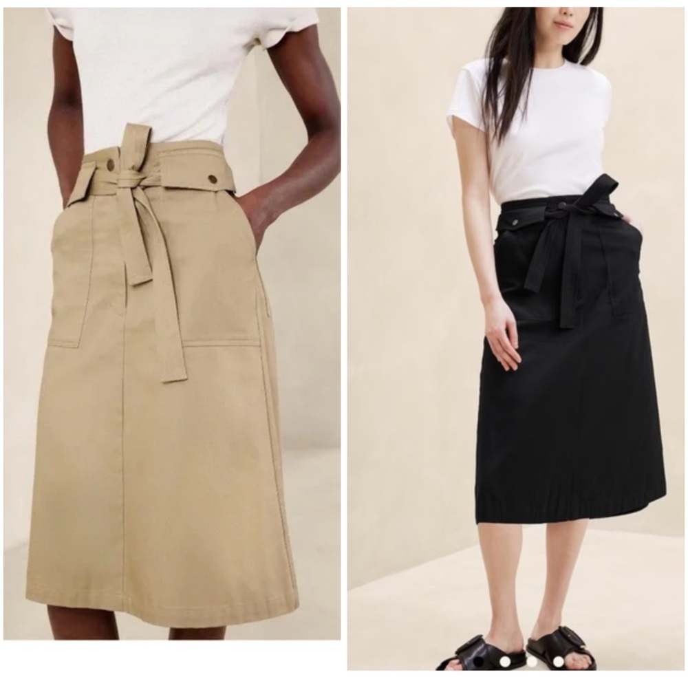 Banana Republic | NWT Bundle Utility Midi Skirts